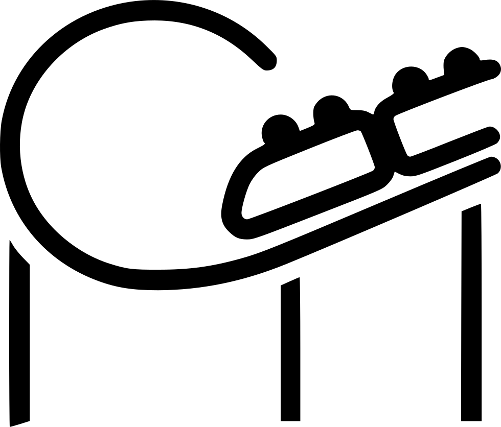 Png File - Rollercoaster Icon Transparent Background (980x836)