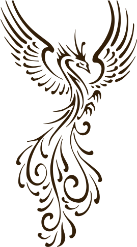 Phoenix House Painting - Phoenix Painting (293x493)