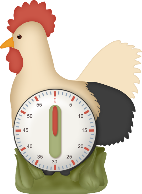 And Here Is The Full Image, Once Each Layer Has Gone - Rooster (540x736)