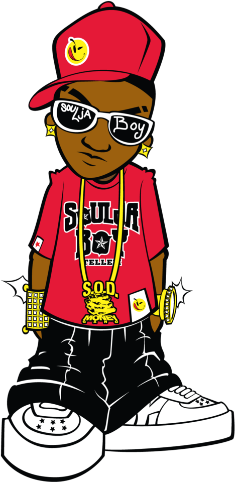 Soulaboy Thefinalmasterpiece - Cartoon Hip Hop Boy (594x1024)