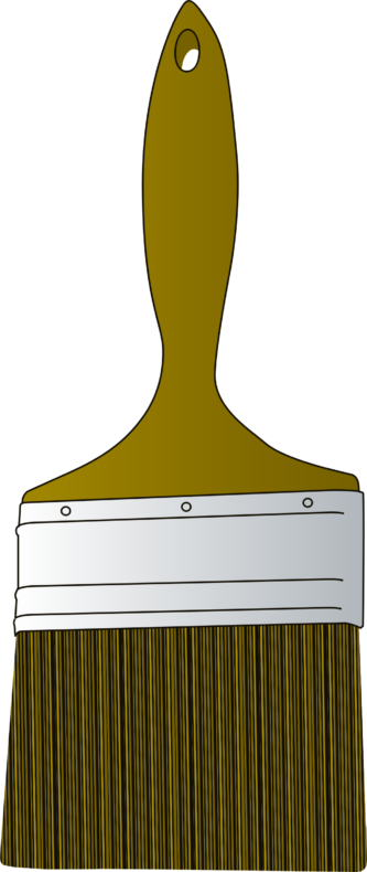 Paint Brush - Paint Brush Clip Art (333x790)
