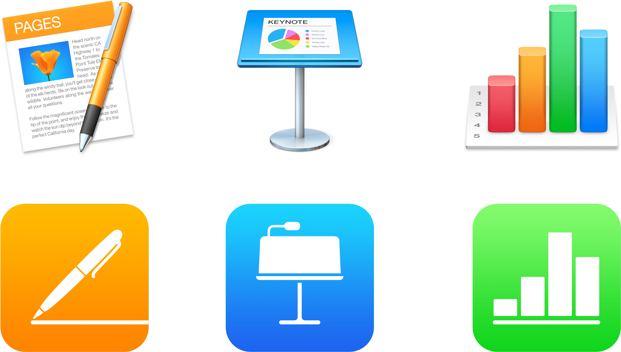Apple Updates Iwork For Mac And Ios With Office Compatibility - Apple Iwork (2240x1316)