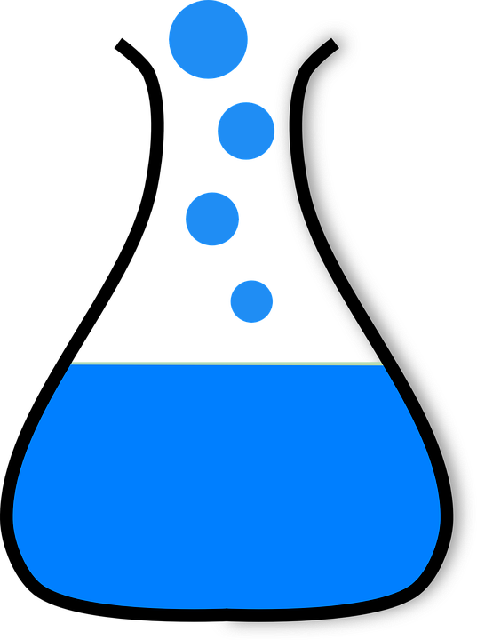 Clip Art Fish Fry - Flask Cartoon Png (537x720)