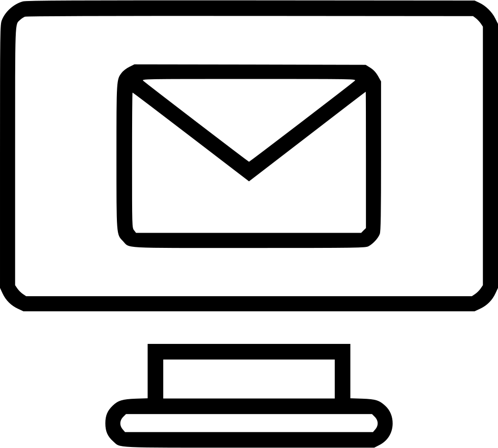 Computer Monitor Mac Pc Message Email Comments - E Learning Icon Png (980x882)