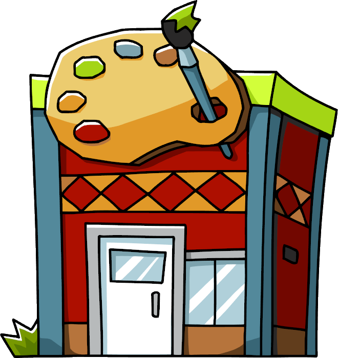 Art Supply Store - Scribblenauts Store (660x699)