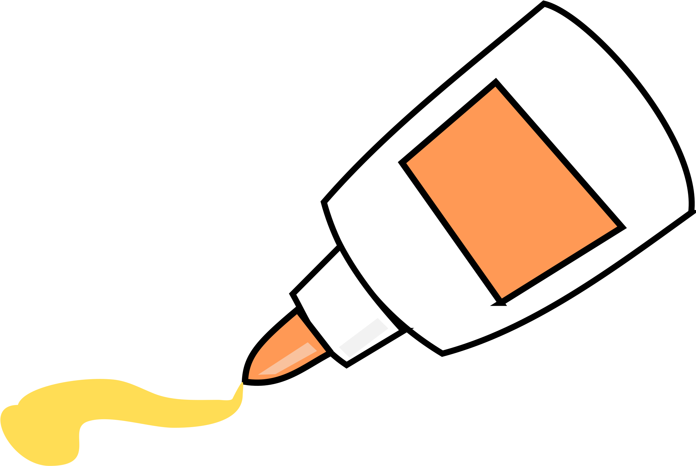 Clipart - Glue Clipart (2400x1612)