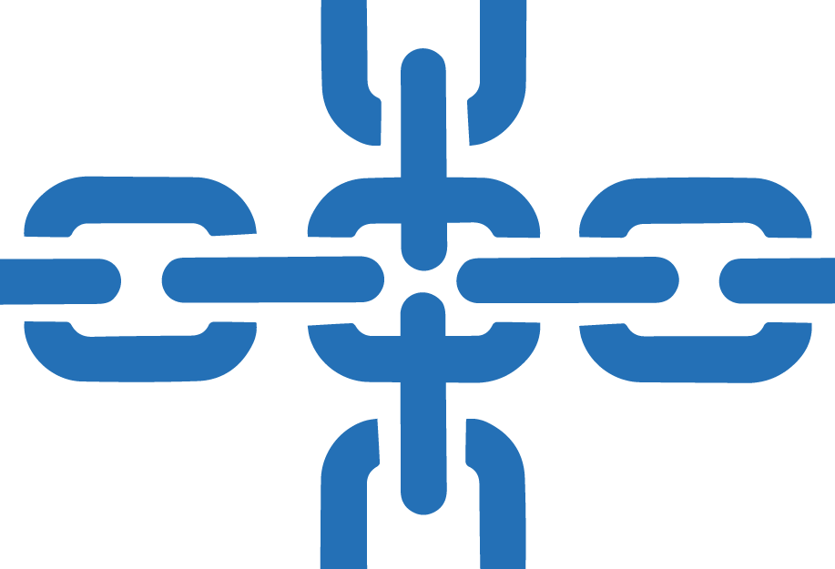 Crossing Chain Icons - Supply Chain (917x625)