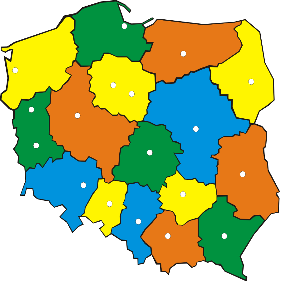Place Clipart Mapa - Map Gdp Per Capita Poland (900x900)