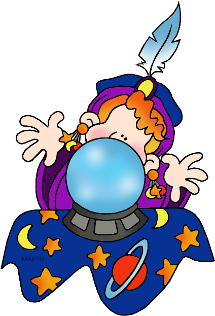 Clip Arts Related To - Fortune Teller Clip Art (453x648)