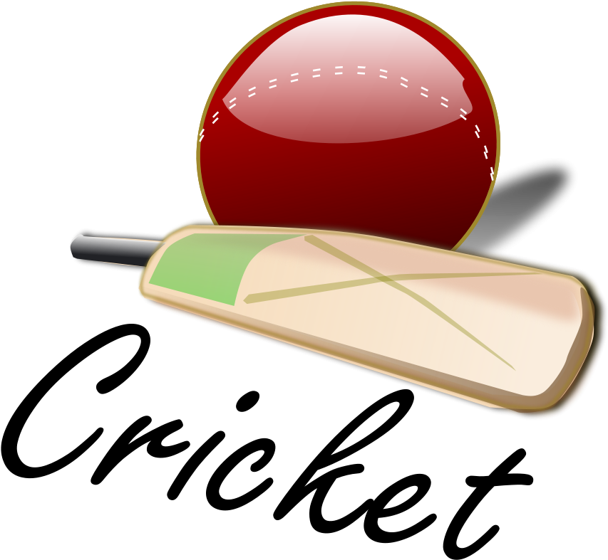 Sports Cliparts, Sports Design Svg - Free Clip Art Cricket (900x820)