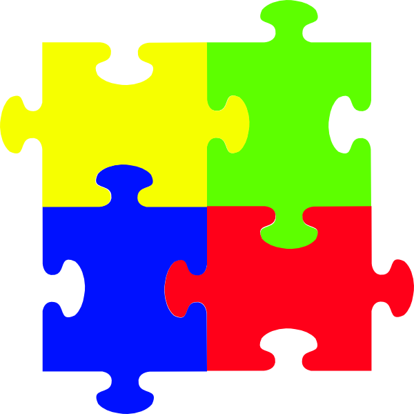 Puzzle Complete Big Clip Art At Clker - Complete Clipart (600x599)