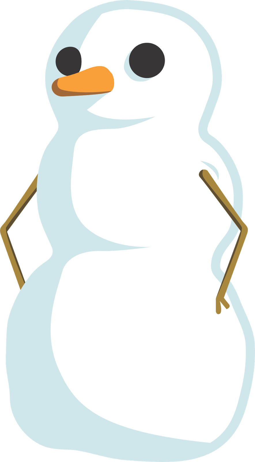 Porkkananenäinen Lumimies - Winter (885x1600)