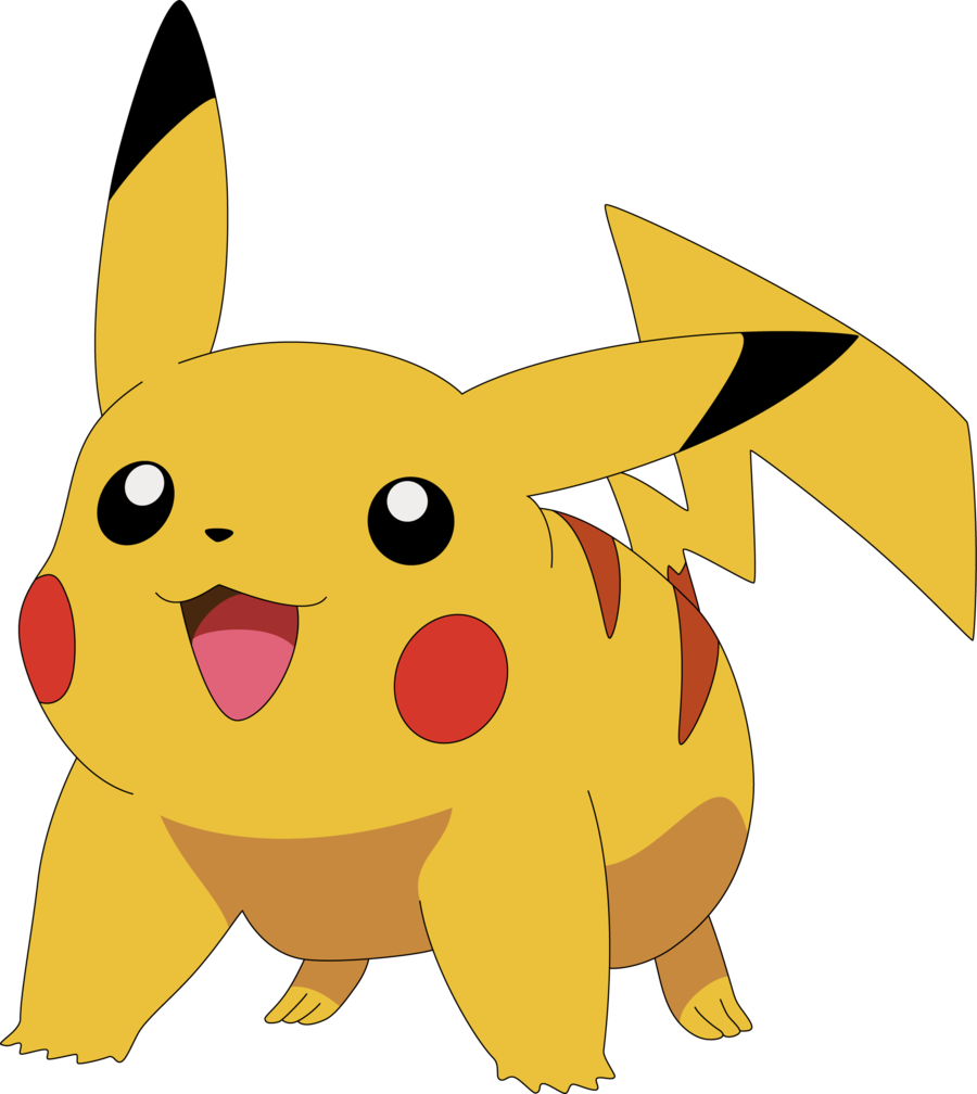 Pikachu Clipart Electric - Imagens Do Pikachu (900x1008)