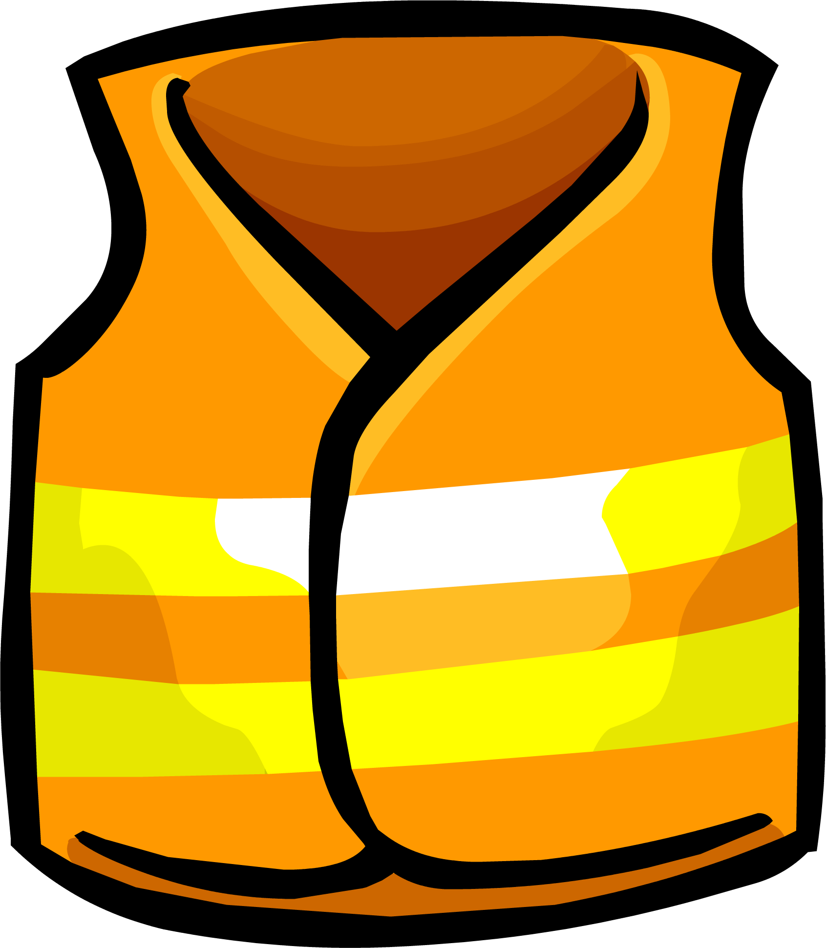 Safety Vest - Construction Vest Clipart (1691x1942)