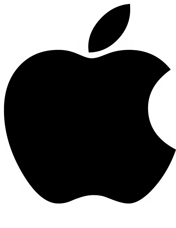 Open Source Vector Drawing - Apple Logo (618x800)