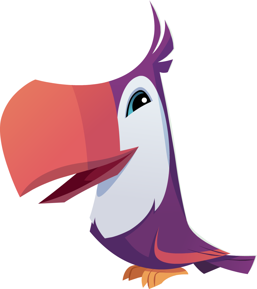 Toucan Clipart Real Animal - Animal Jam Toucan Png (1061x1190)