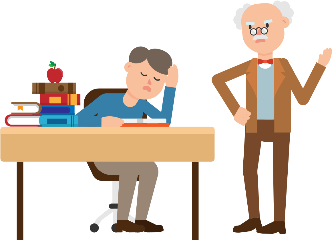 Open - Student Cartoon (2000x1125)