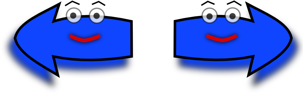 Clip Art Details - Arrows Pointing Left And Right (1280x640)