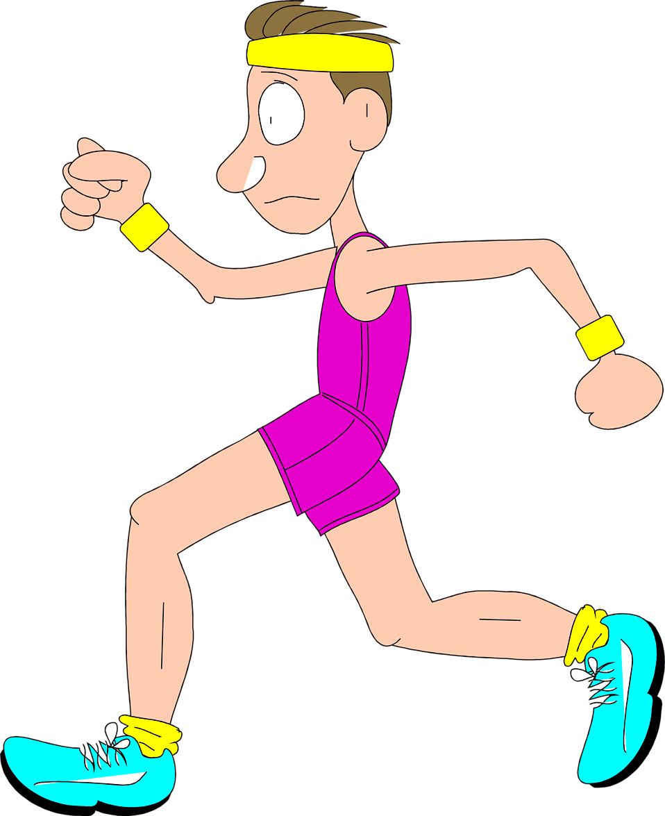 Top 10 Running Man Clipart Transparent Pictures - Clip Art Running Man (958x1175)
