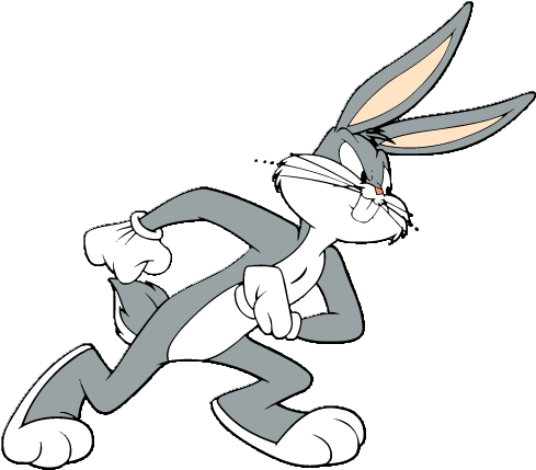 Looney Tunes Clip Art - Bugs Bunny Angry Png (500x449)