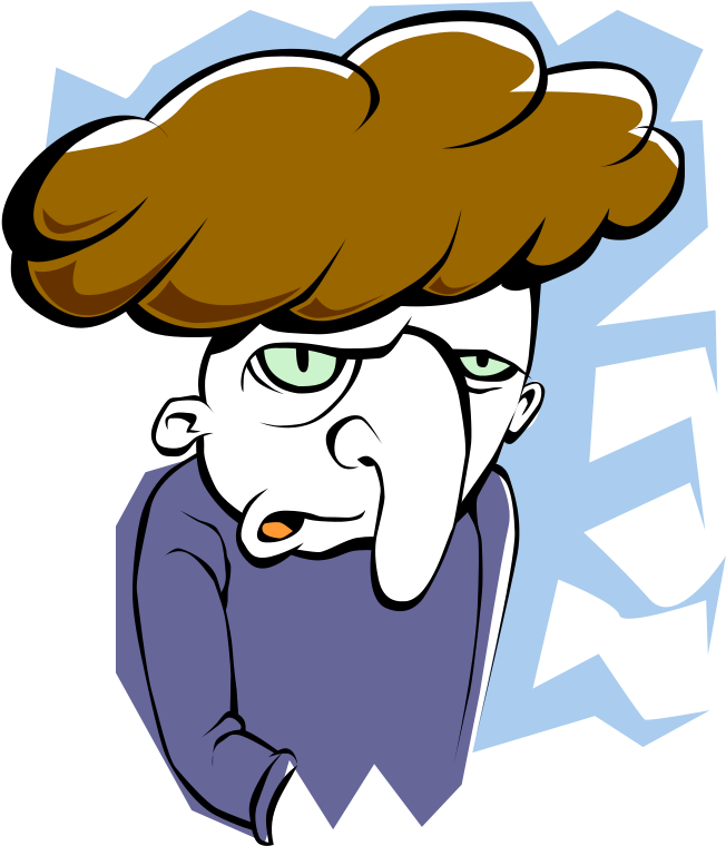 Clip Art Tags - Characters With Big Noses (686x800)