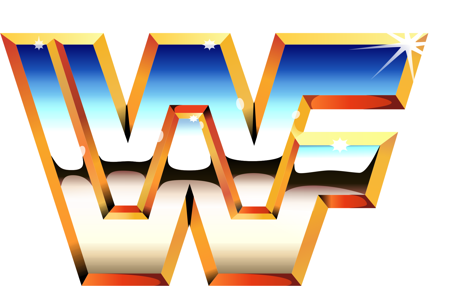 10 - Old School Wwf Logo (1987x1216)