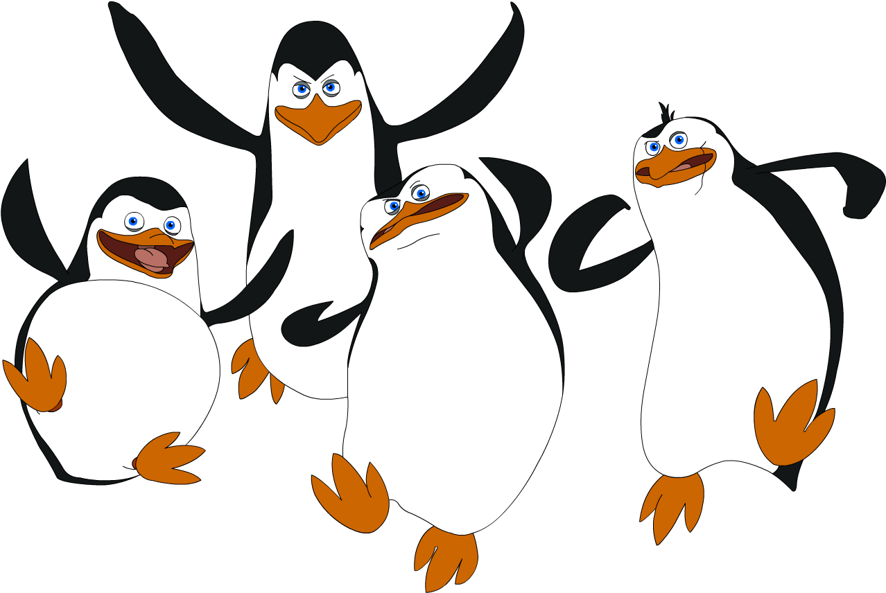 Madagascar Penguins Png - Penguins Of Madagascar No Background (1600x900)