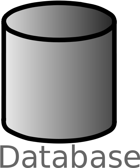 Free Database Symbol Labelled - Royalty-free (600x800)