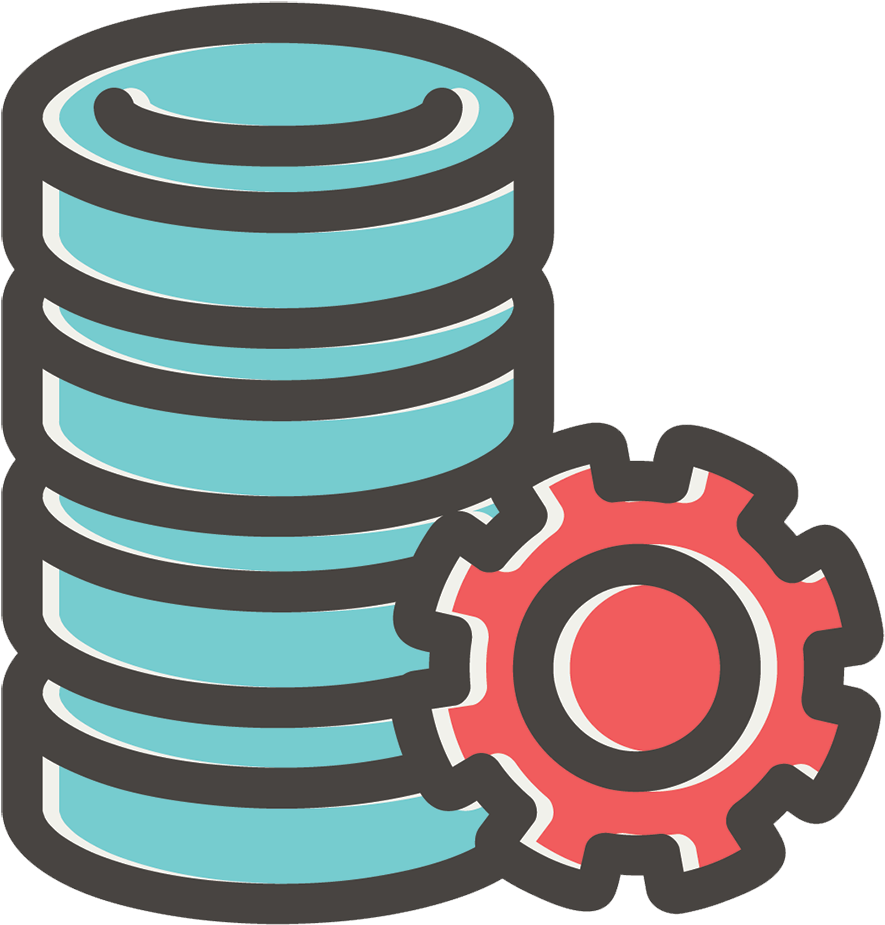 Data Warehouse Collecting Data From Multiple Systems - Stock Illustration (1024x1024)