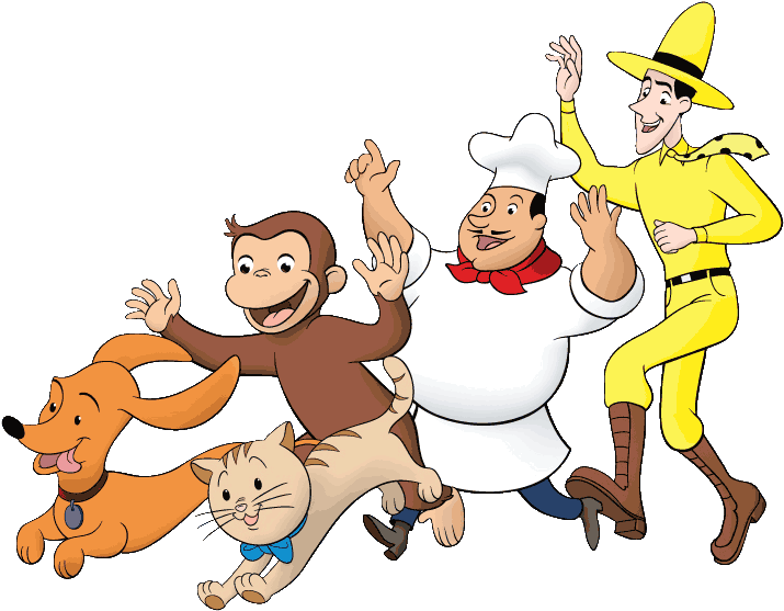 Curious George - Curious George And Friends (737x560)