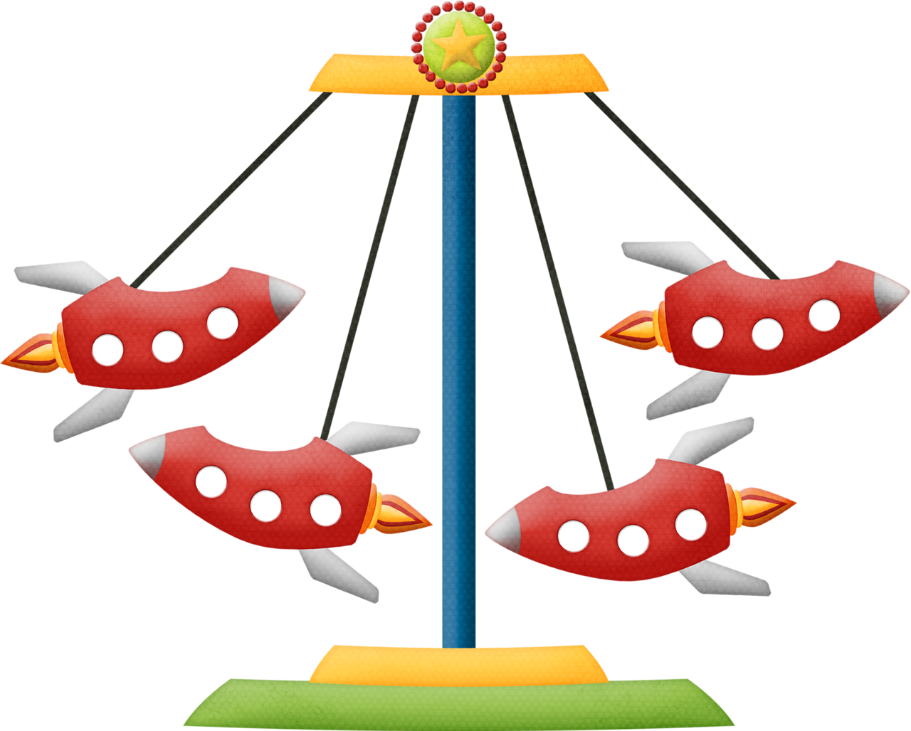 Imagem Relacionada - Fair Rides Clip Art (1280x1028)