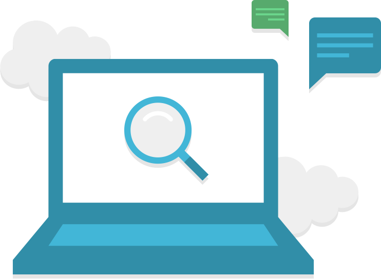 Country Specific Whois Database - Web Application Icon Transparent (742x544)