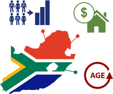 Geo-demographics - Democracy In South Africa (413x368)
