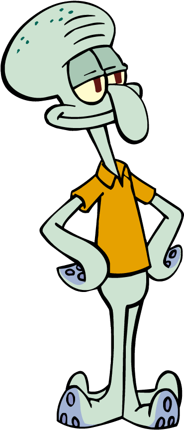 Squidward Tentacles Based On - Spongebob Coloring Pages Squidward (422x896)