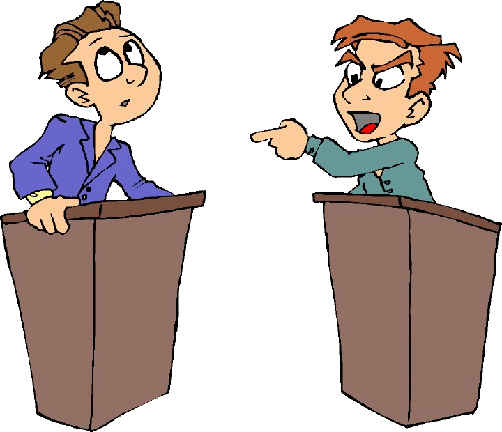 Opposing Viewpoints2 - Debate Clipart (720x620)