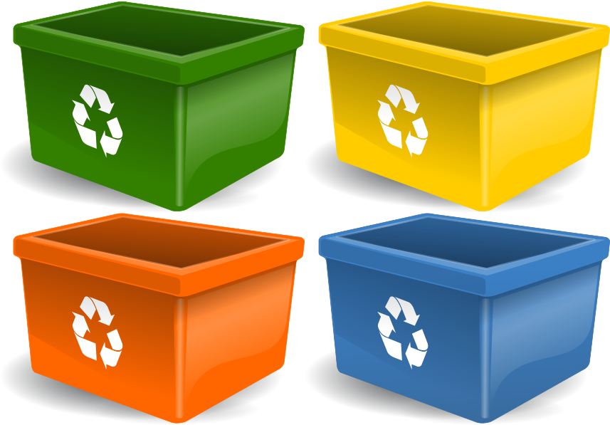 Recycling Clipart, Vector Clip Art Online, Royalty - Recycling Dump Clip Art (900x675)