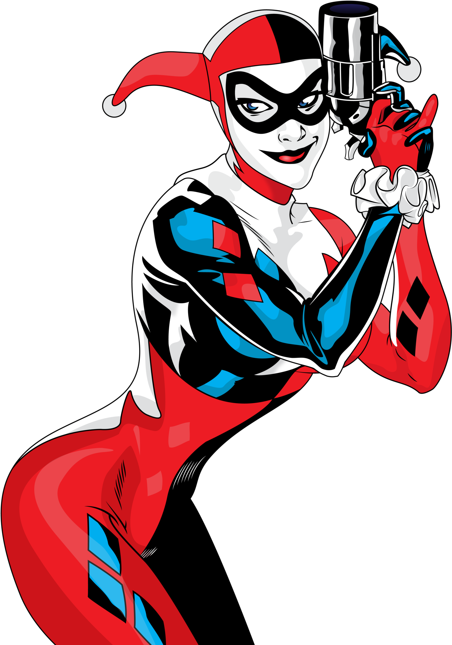 Clip Arts Related To - Harley Quinn Png (1600x2120)