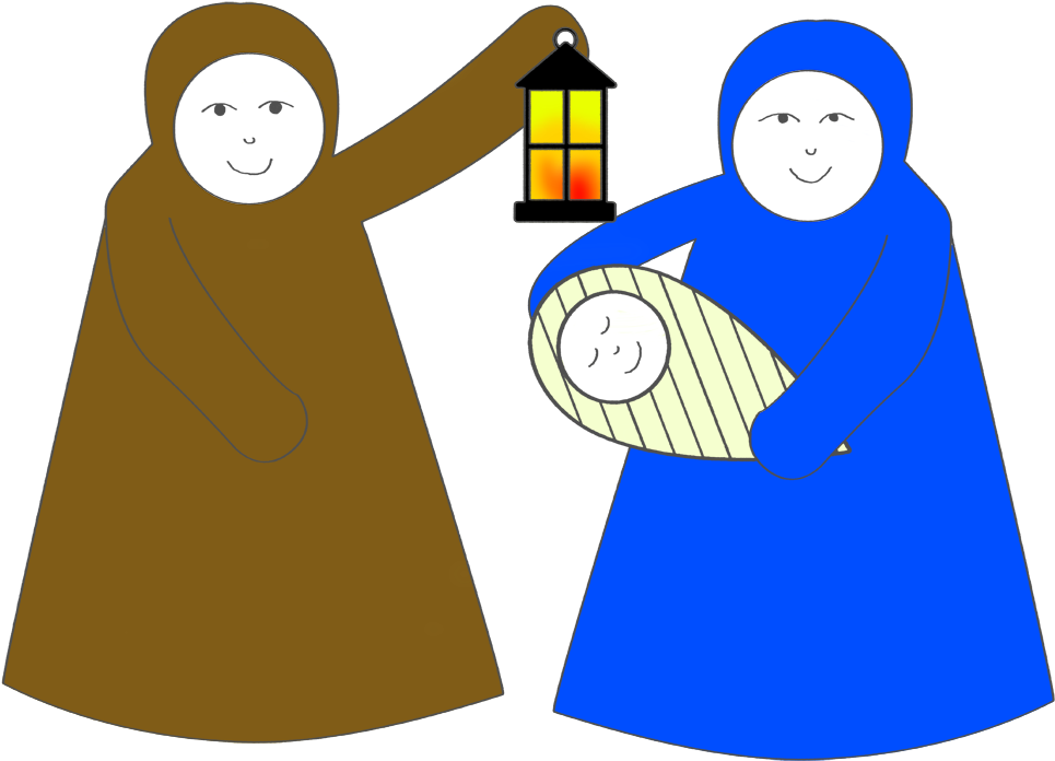 Cone Nativity Scene - Cone Nativity Scene (1100x825)