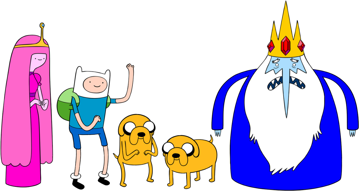 46 Images About Cartoon Png On We Heart It - Adventure Time Princess Bubblegum And Ice King (1280x829)