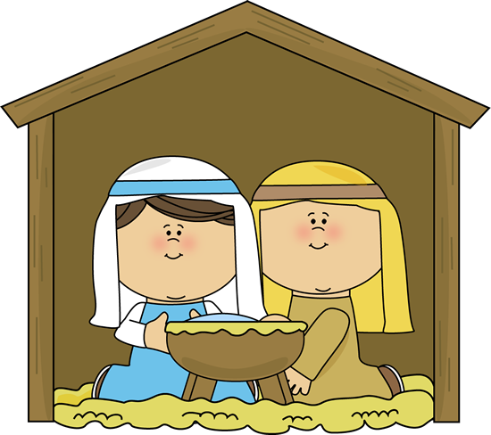 Mary And Joseph Clipart (550x488)