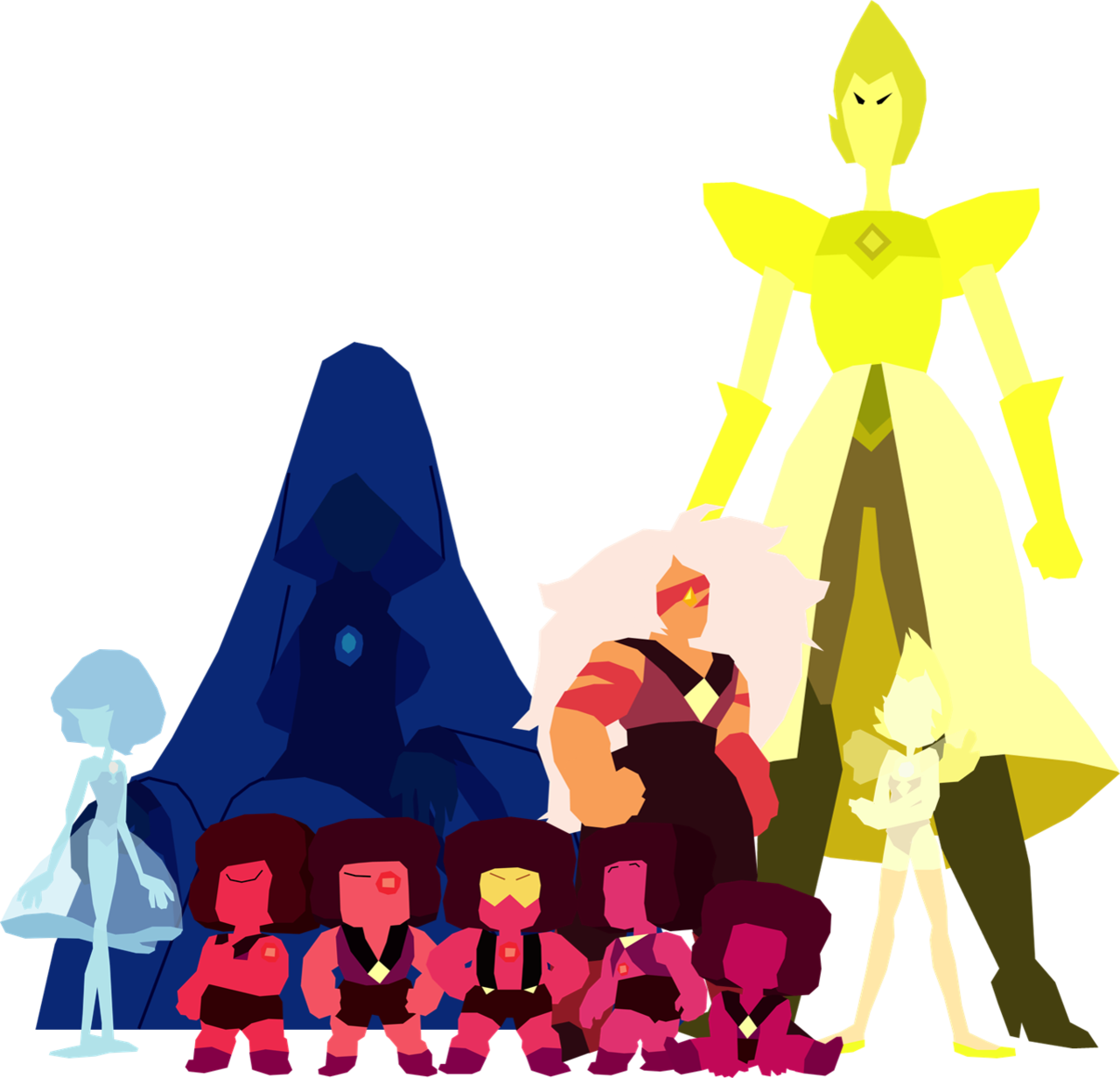 Steven Universe - Steven Universe Gems De Homeworld (1280x1232)