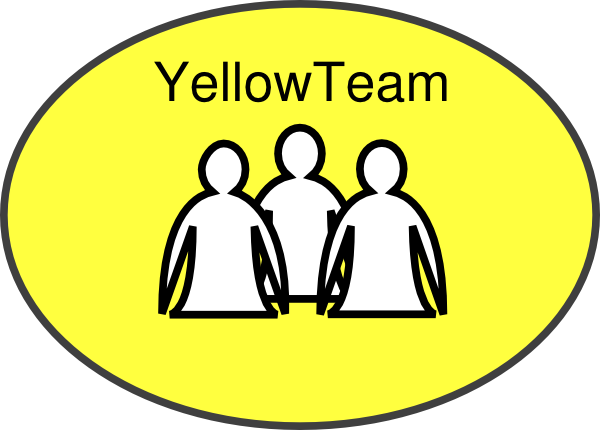 Yellow Team Clipart (600x430)