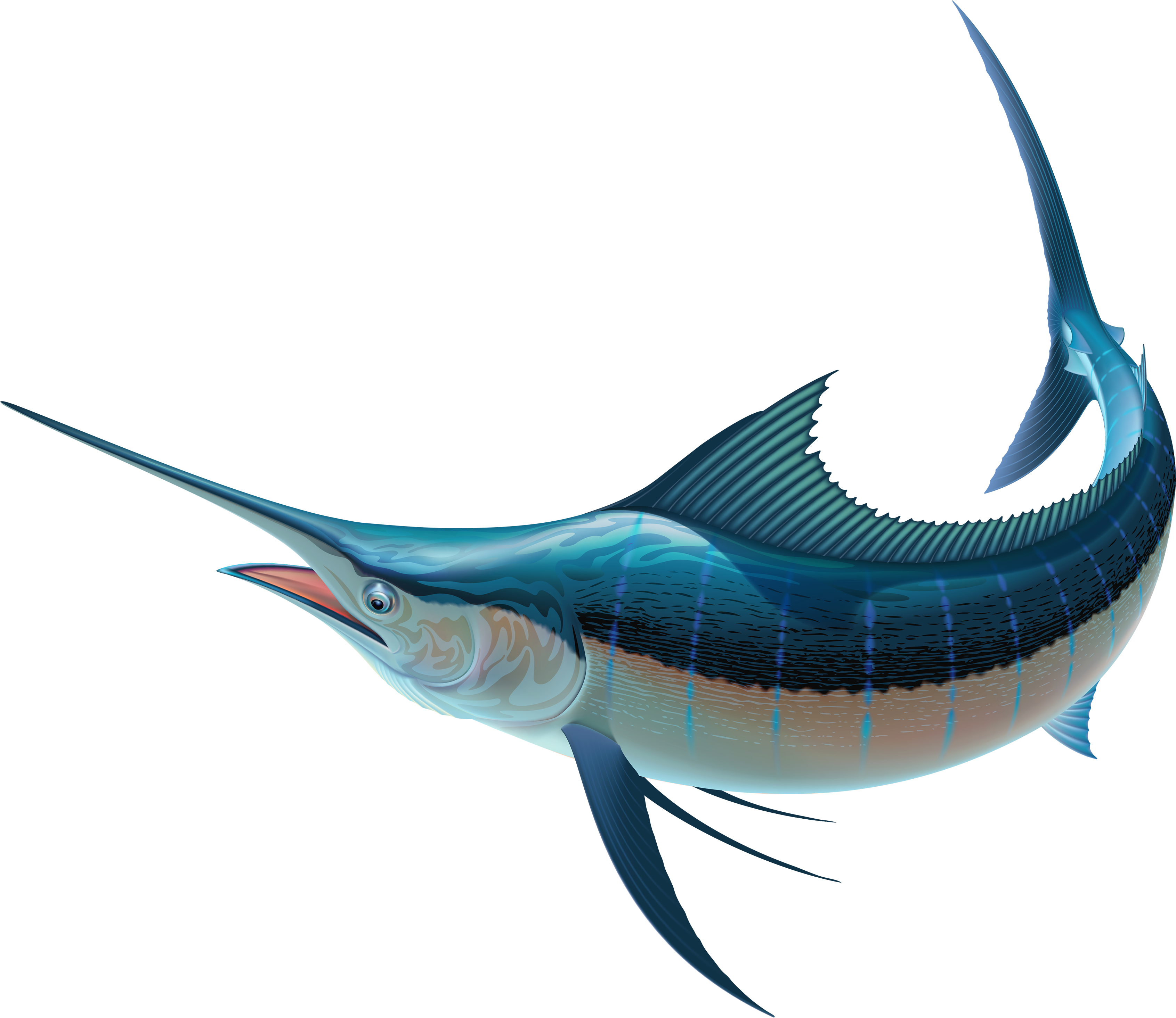 Nonsensical Swordfish Clipart Png Best Web Black And - Finding Nemo Swordfish (3500x3010)
