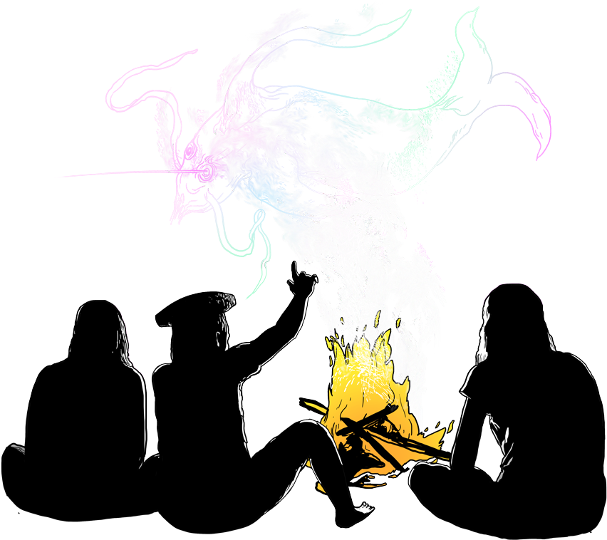 As Colonization, Deforestation And Acculturation Creep - Silhouette (1000x846)