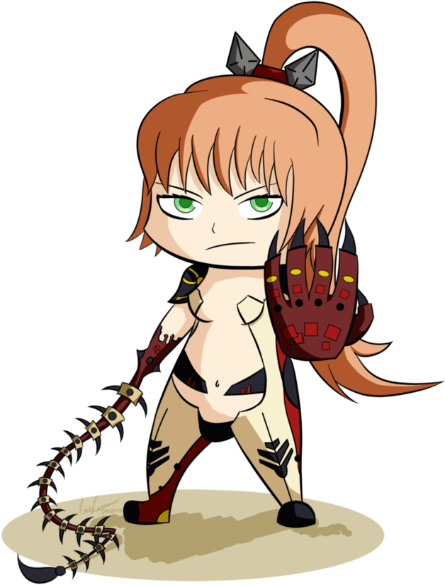 Chibi Manga Anime Demon Graphic Royalty Free - Chibi Ecchi (894x894)