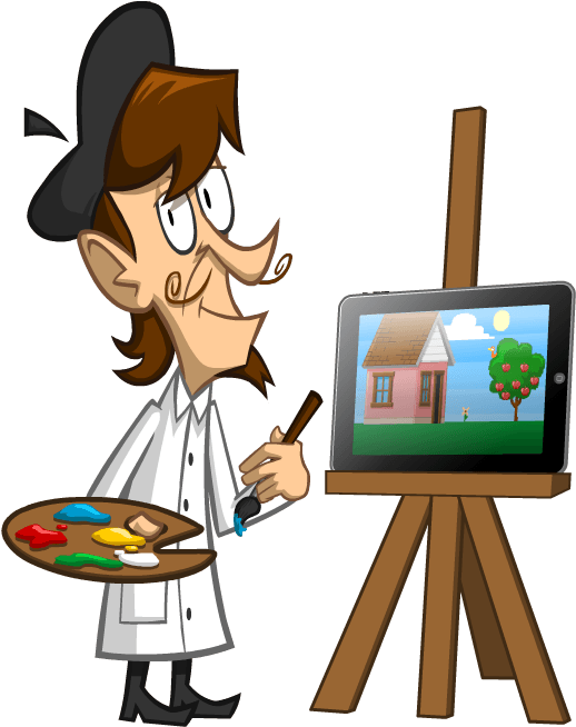 Texturepacker For Designers - Art Animation Png (521x663)