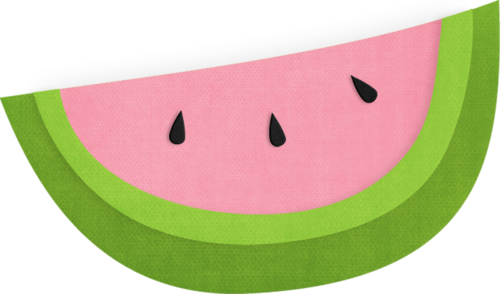 Summer Clipart, Clip Art Pictures, Views Album, Watermelon, - Watermelon (500x294)