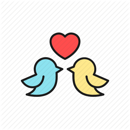 Love Birds Clipart Doves - Love Birds Clipart Doves (512x512)