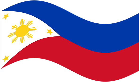 Art Waving Philippines Flag By Frederick Holiday - Flag Of The Philippines (600x600)