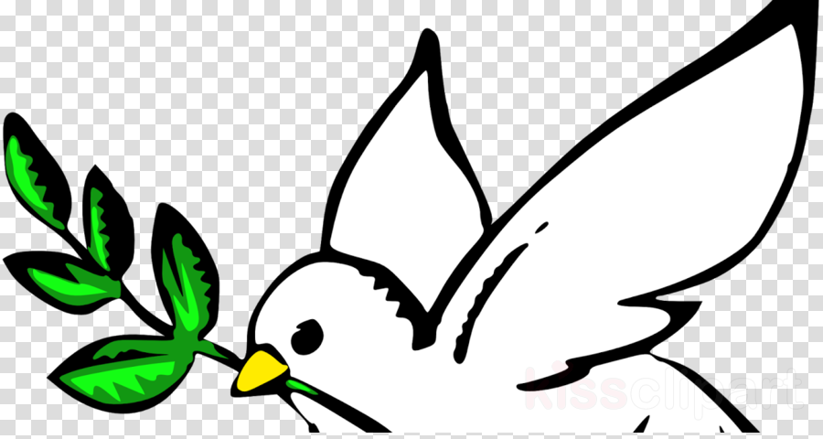 Download Peace Dove Clipart Pigeons And Doves Doves - Transparent Background Dove Clipart (900x480)